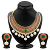 Sukkhi Classy Gold Plated Kundan Necklace Set For Women