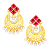 Sukkhi Enchanting Chandbali Gold Plated Earring For Women