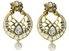 Sukkhi Delightful Gold Plated AD Earring For Women