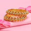 Sukkhi Alluring Gold Plated Bangle For Women (Set of 2)