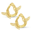 Sukkhi Glitzy Gold Plated Bird Stud Earring For Women
