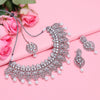 Sukkhi Designer Oxidised Pearl Necklace Set For Women