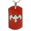 Sukkhi Batman Dog Tag With Ball Chain Pendant With Chain For Men