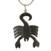 Sukkhi Trendy Black Scorpion Design Wooden Pendant With Chain For Men