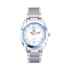 Shostopper Mirror Metallic White Dial Analogue Watch For Men - SJ60035WM