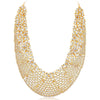 Sukkhi -  Kritika Kamra Dazzling Gold Plated Australian Diamond Wedding Necklace Set-4