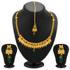 Sukkhi Fashionable Gold Plated Temple Jewellery Necklace Set for Women