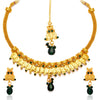 Sukkhi Fashionable Gold Plated Temple Jewellery Necklace Set for Women-4