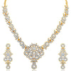 Sukkhi Stunning Gold Plated AD Necklace Set for Women-3