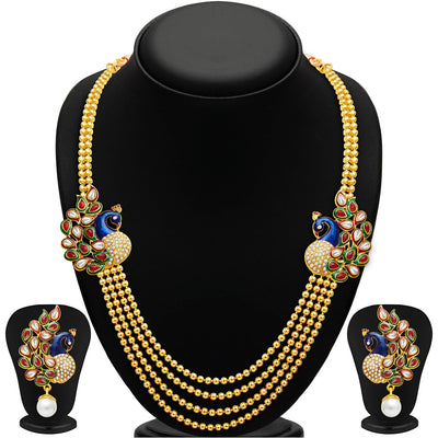 Sukkhi Fine Gold Plated Set of 2 Necklace Set Combo For Women-2