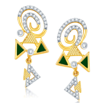 Sukkhi Resplendent Gold Plated Geometrical Shaped Necklace Set-5
