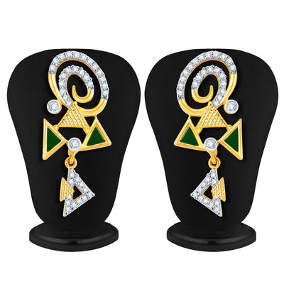 Sukkhi Resplendent Gold Plated Geometrical Shaped Necklace Set-4