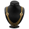 Sukkhi Exotic Three Strings Gold Plated Necklace Set-2