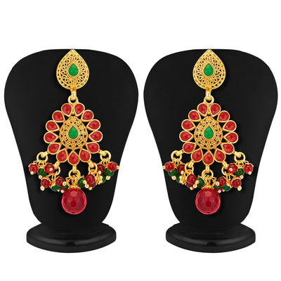 Sukkhi Stylish Gold Plated Necklace Set-4