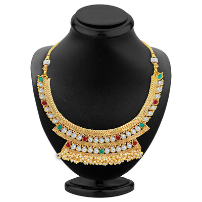 Sukkhi Enchanting Gold Plated Necklace Set-2