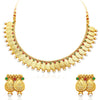 Sukkhi Magnificent Gold Plated Temple Jewellery Necklace Set-1