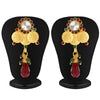 Sukkhi Astonish Gold Plated Temple Jewellery Necklace Set-4