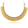 Sukkhi Sublime Gold Plated Temple Jewellery Necklace Set-3