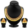 Sukkhi Fascinating Gold Plated Temple Jewellery Necklace Set