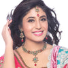Sukkhi -  Kritika Kamra Antique Finish American Diamond Necklace Set-1