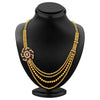 Sukkhi Excellent Four Strings Gold Plated Necklace Set-2