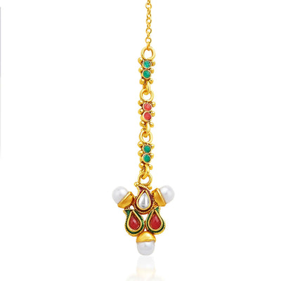 Sukkhi Charming Gold Plated Necklace Set-7