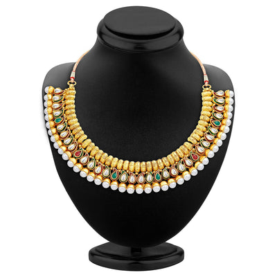 Sukkhi Charming Gold Plated Necklace Set-2