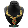 Sukkhi Wavy Gold Plated AD Necklace Set For Women-2