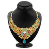 Sukkhi Marquise Gold Plated AD Necklace Set For Women-2