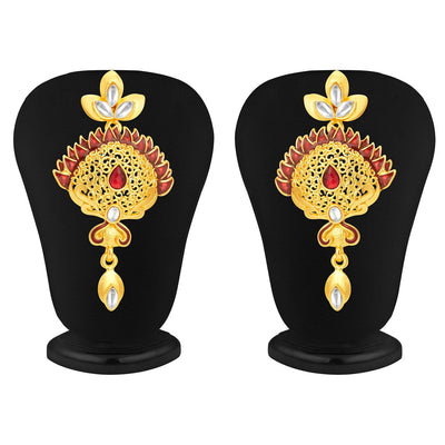 Sukkhi Astonishing Gold Plated AD Necklace Set For Women-3