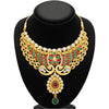 Sukkhi Splendid Gold Plated AD Necklace Set For Women-2
