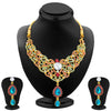 Sukkhi Fine Gold Plated AD Necklace Set For Women