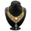 Sukkhi Fine Gold Plated AD Necklace Set For Women-2