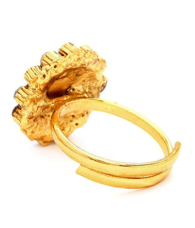 Sukkhi Elegant Gold Plated Australian Diamond Stone Studded Toering-2