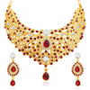 Sukkhi Luxurious Gold Plated AD Necklace Set For Women-1