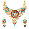 Sukkhi Marvellous Gold Plated AD Necklace Set For Women-1