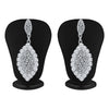 Sukkhi Dazzling Rhodium Plated AD Necklace Set For Women-3