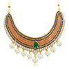 Sukkhi Classy Gold Plated Kundan Necklace Set For Women-3