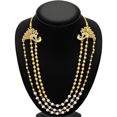 Sukkhi Amazing Pecock Gold Plated Necklace Set For Women-2