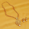Sukkhi Graceful Gold Plated Kundan Necklace Set For Women