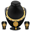 Sukkhi Charming Gold Plated AD Necklace Set For Women