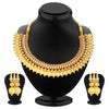 Sukkhi Astonish Gold Plated Temple Jewellery Coin Necklace Set For Women