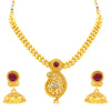 Sukkhi Pleasing Kairi Design Gold Plated Necklace Set For Women