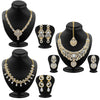 Sukkhi Glamorous Gold Plated AD Neckalce Sets Combo For Women