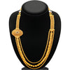 Sukkhi Intricately Three String Jalebi Gold Plated Necklace Set For Women-3