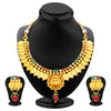 Sukkhi Blossomy Laxmi Temple Coin Gold Plated Necklace Set For Women-1