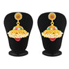 Sukkhi Incredible Laxmi Peacock Laxmi Temple Gold Plated Necklace Set For Women-5