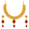 Sukkhi Astonishing Gold Plated Necklace Set For Women