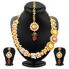 Sukkhi Designer Gold Plated Necklace Set For Women-1