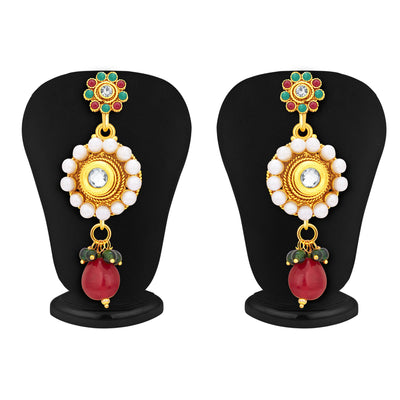 Sukkhi Designer Gold Plated Necklace Set For Women-5